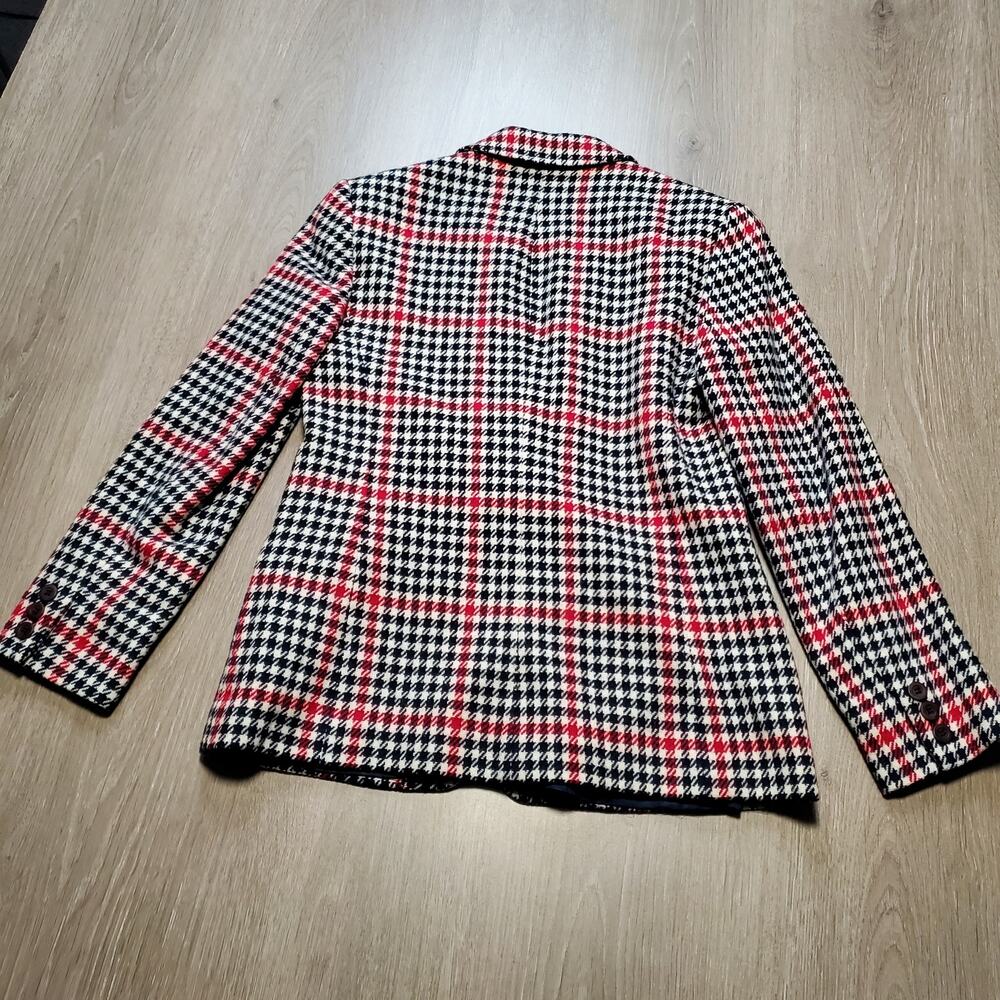 Pendleton Houndstooth Wool Blazer 6 - image 4